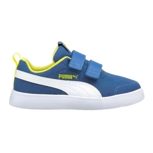 Buty Puma Courtflex v2 Mesh V 371758 07 niebieskie