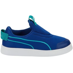 Buty Puma Courtflex v2 Slip On Ps 374858 11 niebieskie