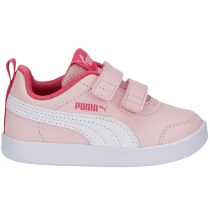 Buty Puma Courtflex v2 V Inf Jr 371544 25 różowe