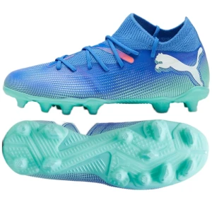 Buty Puma Future 7 Match FG/AG 107945 01 niebieskie