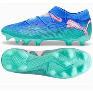 Buty Puma Future 7 Pro+ FG/AG 108087 01 niebieskie