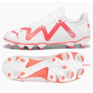 Buty Puma Future Play FG/AG Jr 107388-01 białe