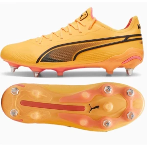 Buty Puma King Ultimate MxSG 107562 04 pomarańczowe