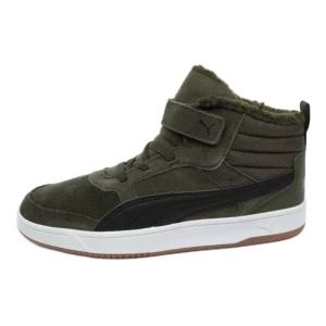 Buty Puma Rebound Street Sd Fur Ps 367869 02 zielone