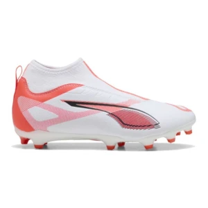 Buty Puma Ultra 5 Match+ Ll FG/AG 108163-01 Białe