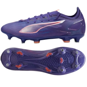 Buty Puma Ultra 5 Match MxSG 107893 01 fioletowe