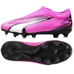 Buty Puma Ultra Match Ll FG/AG Jr 107770 01 różowe