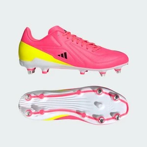 Buty RS15 Soft Ground Rugby Adidas różowy