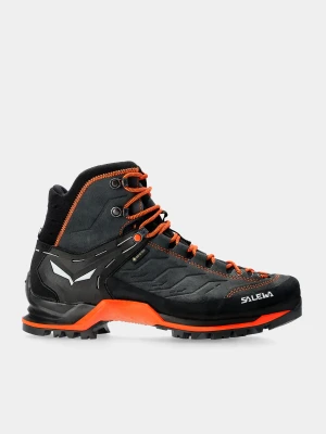 Buty Salewa Mountain Trainer Mid GTX męskie - asphalt/fluo orange