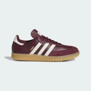 Buty Samba Spikeless Golf Adidas bordowy