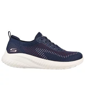Buty Skechers Bobs Sport Squad Chaos Renegade Parade 117207NVMT - granatowe