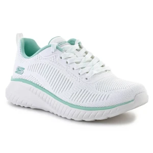 Buty Skechers Bobs Squad Chaos Parallel Lines W 117212-OFWT białe