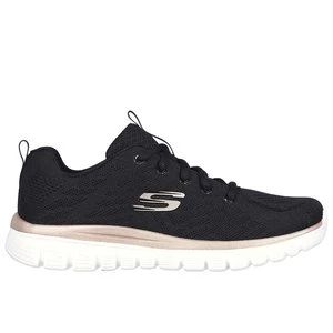 Buty Skechers Graceful Get Connected 12615BKGD - czarne