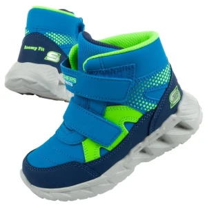 Buty Skechers led Jr 401507N/NVLM niebieskie