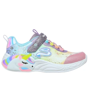 Buty Skechers S Lights Unicorn Dreams 302311LPRMT - multikolor