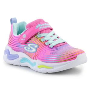 Buty Skechers S-Lights Wavy Beams  302338L-PKMT różowe