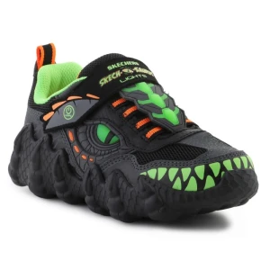 Buty Skechers Skech-O-Saurus-Rapid-Dino 400112L-BKLM Świecące czarne