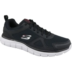 Buty Skechers Track-Scloric 52631-BKRD czarne