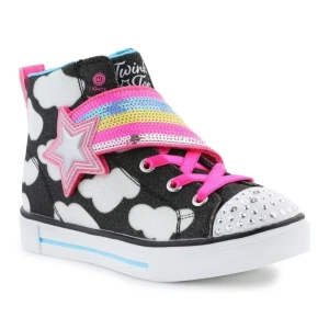 Buty Skechers Twinkle Toes: Twinkle Sparks - Shooting Star  314775L-BKMT czarne