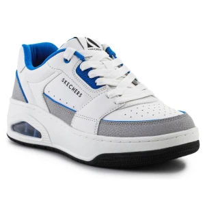 Buty Skechers Uno Court-Low-Post 183140-WBL białe