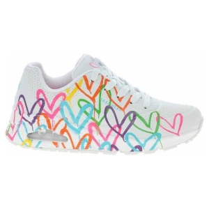 Buty Skechers Uno Highlight Love W 177981-WMLT białe