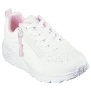Buty Skechers Uno Lite - Easy Zip 310387L Wht białe