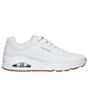 Buty Skechers Uno Stand on Air 52458WHT - białe