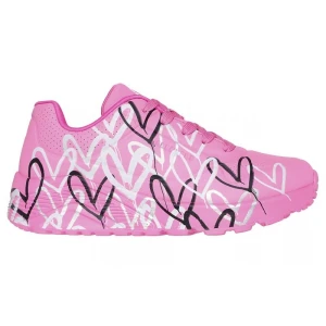 Buty Skechers x JGoldcrown Uno Lite - Metallic Love  314067L-HPMT różowe