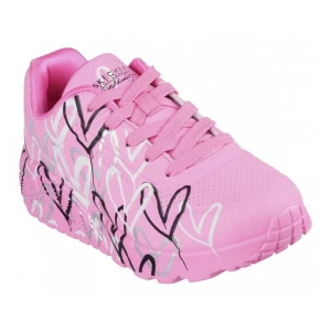 Buty Skechers x JGoldcrown Uno Lite - Metallic Love  314067L-HPMT różowe