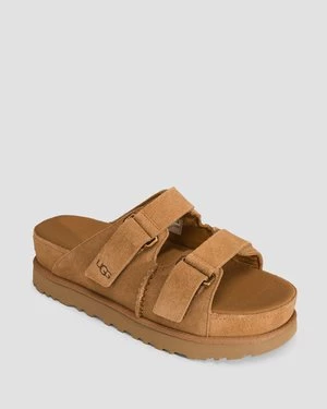 Zdjęcie produktu Buty Skórzane Na Platformie Damskie Ugg Goldenstar Hi Slide