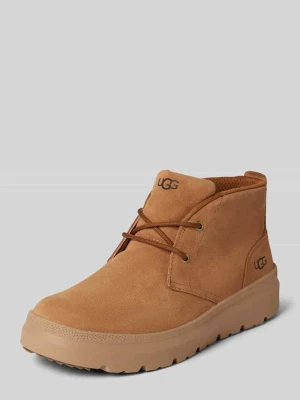 Buty skórzane z nadrukiem z logo model ‘BURLEIGH’ Ugg