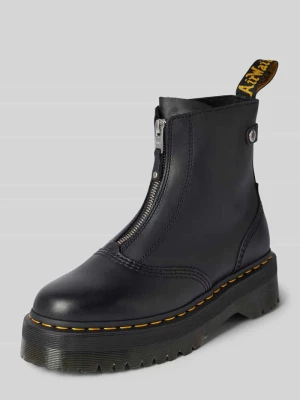 Buty skórzane z podeszwą na platformie model ‘Jetta’ Dr. Martens