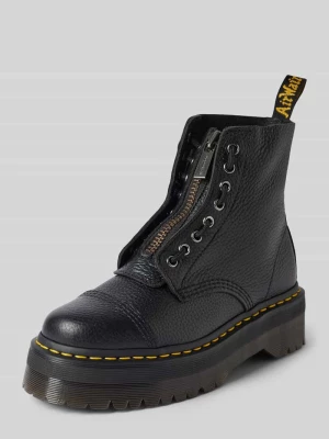 Buty skórzane z podeszwą na platformie model ‘SINCLAIR’ Dr. Martens