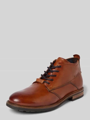 Buty skórzane ze sznurowaniem model ‘Lobo Comfort’ Bugatti