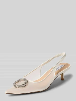 Buty ślubne w designie z paskiem z tyłu model 'Kaisley' Steve Madden Złamany biały