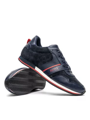Buty sneakersy dziecięce BOSS Kidswear J29262-849 Granatowy