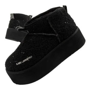 Buty, śniegowce Karl Lagerfeld Thermo KL48522WW0S czarne