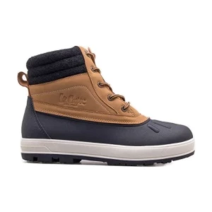 Buty śniegowce Lee Cooper LCJ-24-01-2966L brązowe