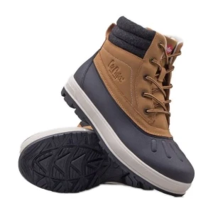 Buty śniegowce Lee Cooper LCJ-24-01-2966L brązowe