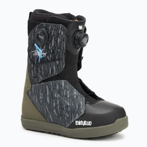 Buty snowboardowe męskie ThirtyTwo Lashed Double Boa Powell '24 olive/grey/black
