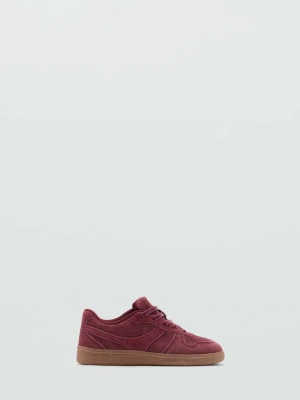 Buty sportowe 100% skóra burgund - Dzieci - MANGO KIDS
