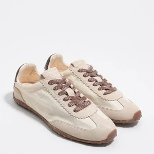 Buty sportowe 13 29 dwoina i tkanina jasny ecru BIMBA Y LOLA