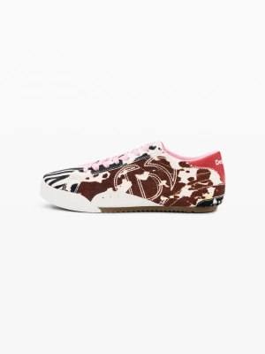 Buty sportowe Animal Patch 100% skóra Desigual