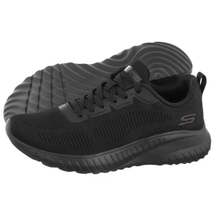 Buty Sportowe Bobs Squad Chaos - Face Off Black 117209/BBK (SK207-c) Skechers