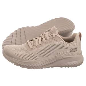 Buty Sportowe Bobs Squad Chaos - Face Off Natural 117209/NUDE (SK207-b) Skechers