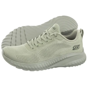 Buty Sportowe Bobs Squad Chaos - Face Off Sage 117209/SAGE (SK207-e) Skechers