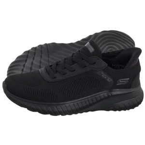 Buty Sportowe Bobs Squad Chaos- Solid Step Black 118312/BBK (SK307-b) Skechers