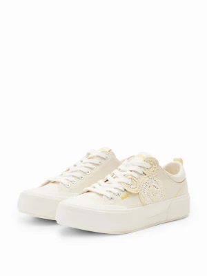 Buty sportowe canvas z Myszką Miki Desigual