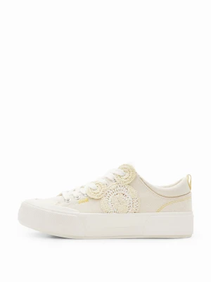 Buty sportowe canvas z Myszką Miki Desigual