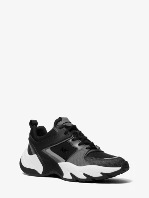 Buty sportowe Chase z łączonych materiałów Michael Kors CZARNY (Czarny)